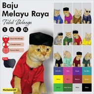 MyCleaners69 Baju Melayu Raya Kucing Teluk Belanga (Cat Photoshoot Prop Costume Raya)