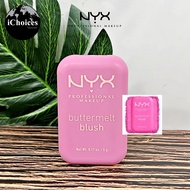 NYX _ Professional Makeup Buttermelt Blush 5g บลัชออน เนื้อแมตต์ สูตรวีแกน ติดทนนาน