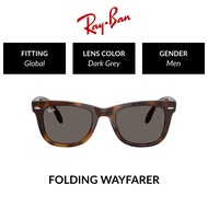 RAY-BAN FOLDING WAYFARER - RB4105 710/B1 | Global Fit Men | 50mm