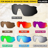 Replacement Lenses for Radar EV Advancer OO9442 Sunglasses Frame - 100% UVA UVB & Perfect Fit & Impa