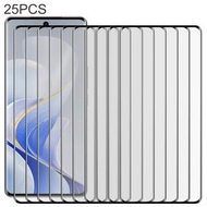 全城熱賣 - 適用於 vivo S19 Pro / V40 25片裝 全膠 9H 3D曲面高清鋼化膜（黑色）