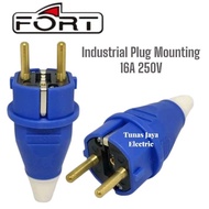 Industrial Plug 2-Phase 2-Pole 16A Plug/250V FORT
