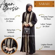 Nur ABAYA BORDIR SARAH MURAH SUPPLIER ABAYA HITAM ABAYA SYARI ABAYA