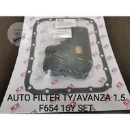 TOYOTA AUTO TRANSMISSION FILTER WITH GASKET SET TOYOTA AVANZA 1.5 F654  (2016Y)