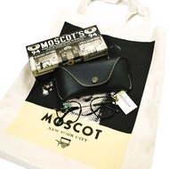MOSCOT FANAGLE 50 男女通用款，黑色/銀色/透明（無度數），50 x 20-140，淚滴形飛行員太陽眼鏡，眼鏡 [全新] [二手] [MOSCOT]