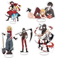 Standee Anime Angels of Death Satsuriku no Tenshi Rachel Gardner Isaac Foster Zack acrylic mica mode