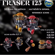 Orca fraser spinning rail Spinning Rod Spinning Reel Joran Pancing Mesin Pancing Fishing Rod