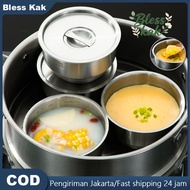 304 SUS Full Stainless Steel Bowl with Lid Full Stainless Steel 304 Steamer Bowl with Lid