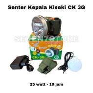 Kiseki CK-3G 25 Watt Headlamp White Charger free Bulb