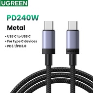 UGREEN TypeC Charging Cable 240W TypeC To UsbC Cable 100W PD 3.1 Fast Charge Cable For Macbook Pro