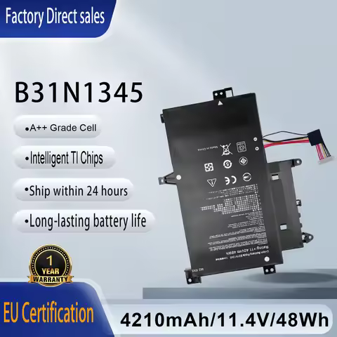 B31N1345 Laptop Battery For ASUS Transformer Book Flip TP500L TP500LA TP500LB TP500LN TP500LA-EB31T 