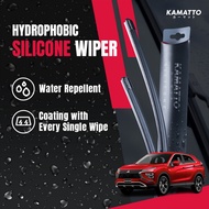Kamatto Wiper Mitsubishi Eclipse Cross Facelift (2022-Present) Hydrophobic Silicone Water Repelling 