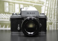 外觀美品 經典相機  NIKON 大F 單反＋NIKKOR S・C Auto 50mm f1.4  定焦鏡