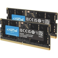 Crucial 64GB (2x32GB) DDR5 5600MHz Mermory Kit for Laptop (262-Pins CL46 1.1V Intel XMP AMD EXPO)