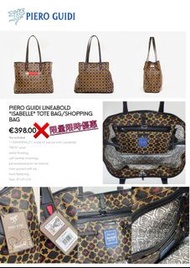 👼👼PIERO GUIDI LINEABOLD "ISABELLE" TOTE BAG/SHOPPING BAG👜