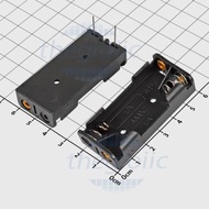 [5 Pieces]- Battery Box, 2xAAA Battery Tray Through PCB Soldering Hole