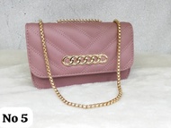 SM WOMEN FASHION BAG / SOLID COLOUR / SHOULDER & CROSSBODY HANDBAG / HIGH QUALITY / READY STOCK / SA