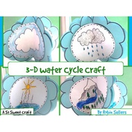 [PDF] Water Cycle Craft: [3-D Water Cycle Craftivity]