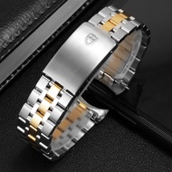 Original Tudor original watch chain steel belt men's and women's high-end arc watch strap prince and princess classic series stainless steel watch strap 20