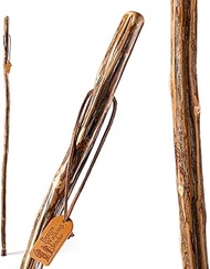 Brazos 48" Free Form Ironwood Walking Stick Hiking Trekking Pole, Made in the USA (602-3000-1157)