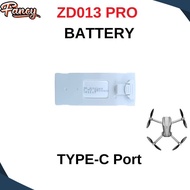 ZD013 Pro Drone Battery 3.7V 2000mAh Type -C Port Rechargeable RC Drone Dron Beteri Bateri Batery Ta