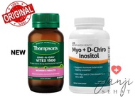 Paket Pcos Thompson Vitex 1500 + Myo + D-Chiro Inositol Best Product