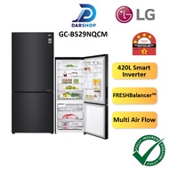 LG Bottom Freezer Fridge 2 Door Refrigerator Inverter 420L Peti Ais 2 Pintu Peti Sejuk 2 Pintu 冰箱 GC-B529NQCM