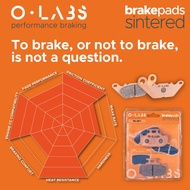 Yamaha NMAX MT 15, XSR, YBR, YZF R15 V2,V3  Sintered Brake Pads Front and Rear 2BM-F5805-00, 3C1-F58