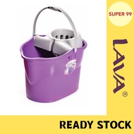 (17L) LAVA Plastic Ballet / Mop Mopping Pail / Mop Mopping Bucket With Wheels GB066