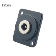 N 5 5x2 1mm Panel Mount DC5521 Power Connector Metal Housing For Solid Connection