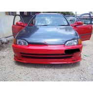 HONDA CIVIC FERIO EG8 EG9 SR4 LIP PU MUGEN SKIRTING #MOMOKVTEC