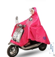 Electric car battery car ride motorcycle raincoat poncho double raincoat