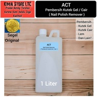 Aseton 1 Liter / Acetone 1Liter ( Pembersih Kutek / Nail Polish Remover )