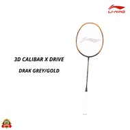 RAKET BADMINTON LINING 3D CALIBAR X BOOST COMBAT DRIVE ORIGINAL
