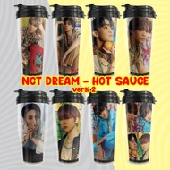 NCT Dream Hot Sauce Tumbler Version 2 Unofficial Drinking Bottle/ KPOP Merchandise Mark Haechan