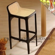 Rattan BAR CHAIR - BAR CHAIR Natural RATTAN