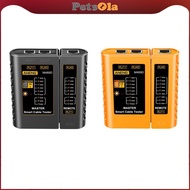 [PETSOLA] Network LAN Cable Tester RJ1145 UTP Ethernet Tool 5E 6 Ethernet M469D Check Continuity for