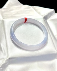SOLD 冰種 緬甸翡翠 A玉 玉鐲 • 冰種紫藍翡翠褔鐲