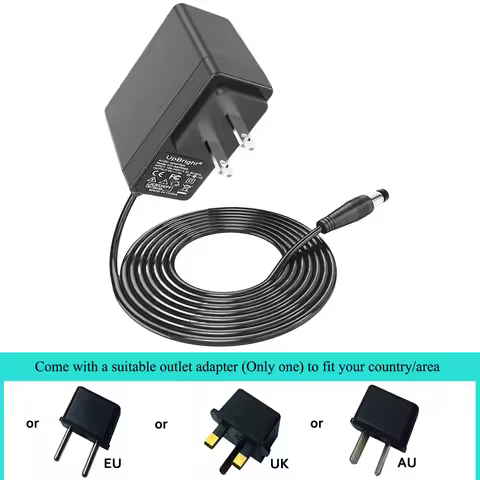 12V AC Adapter for Polycom Poly Studio E70 P025 2200-87090-001 2215-87372-001 2201-86890-001 Video C