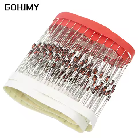 100PCS/LOT 1N60P 1N60 SCHOTTKY DIODE 45V Germanium Diode,TV FM Radio Detection Dip