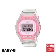 CASIO นาฬิกาข้อมือผู้หญิง BABY-G รุ่น BGD-565SJ-7DR สายเรซิ่น สีใส