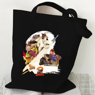 The Bad Guys 2 Printed Canvas Bag - Stylish & Portable Shoulder Bag for Students