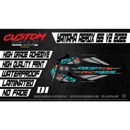Yamaha Aerox 155 V2 2022 Decals Set