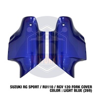 SUZUKI RG SPORT 110 RU110 RGS RGV 120 FORK COVER MUDGUARD DEPAN COVER SET