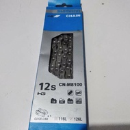 Chain XT 12 speed M8100 Chain XT 12 speed shimano XT 8100 Original shimano