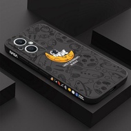 Casing Realme C67 , solid color Realme C67 , Space illustration Astronaut phone Case XTKR