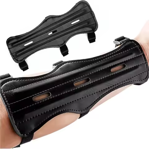 Archery Equipment Arm Guard Protection Forearm Safe Adjustable Bow Arrow Hunting Shooting Training A
