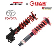 GAB ( SS Series ) Adjustable Absorber High Low BodyShift ( Soft Hard ) for TOYOTA VELLFIRE/VIOS/ALTI