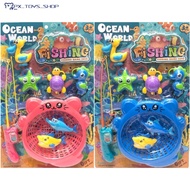 Ready Stock Fishing Game Bath Toy Set Toy Pool Toy Kids Education 706-67A