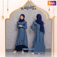 Nibras Teen Terbaru 2023 Estela Navy Gamis Remaja Tanggung